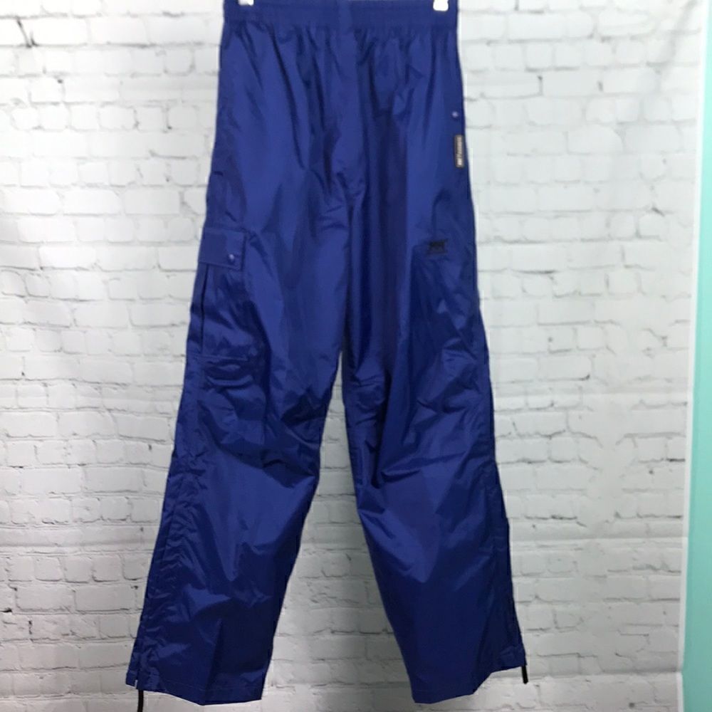 Helly Hansen Packable Helly Tech Wind Pants NWOT Royal Blue size Small